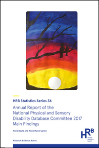 Annual report of the National Physical and Sensory Disability Database 2017