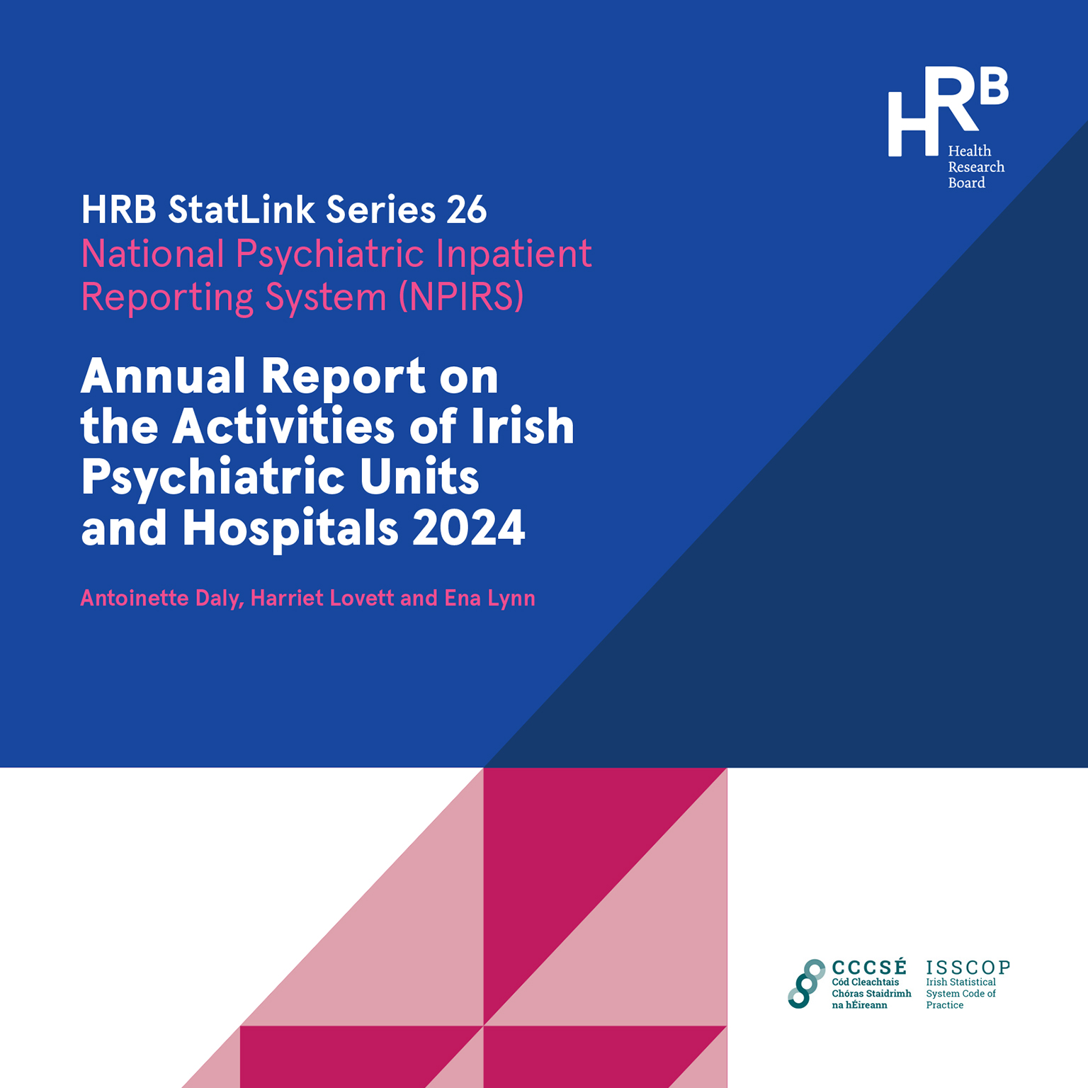 HRB publishes 2024 psychiatric inpatient figures