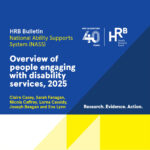 HRB reports latest figures on people engaging with disability services