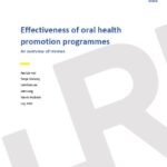 Effectiveness of oral health promotion programmes